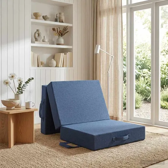 vidaXL Samlebar Sofa Seng 75 x 63 x 45 cm Blå