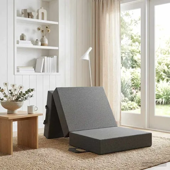 vidaXL Samlebar Sofa Seng 75 x 67 x 45 cm Lysegrå