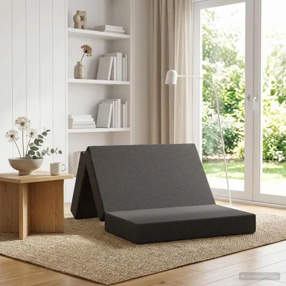 vidaXL Samlebar Sofa Seng 80x67x45 cm Mørkegrå