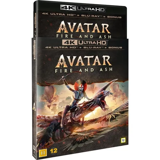 Avatar 3: Fire and Ash (4K UHD + 2 Blu-ray)