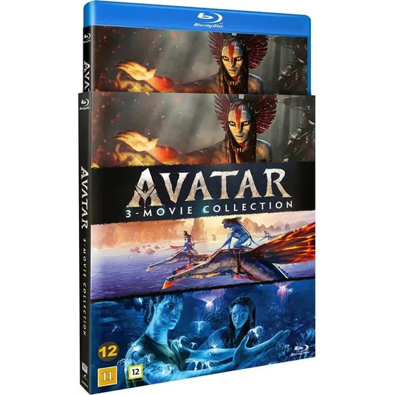 Avatar 1-3 Movie Collection (3 Blu-ray)