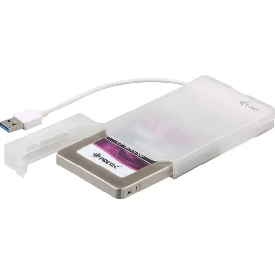 I-Tec MySafe Advance 2.5" USB 3.0 SATA 6Gb/s, hvid