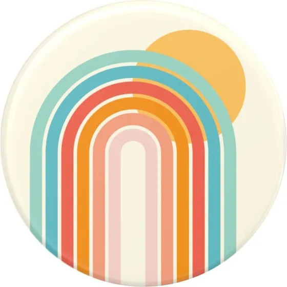 PopSockets PopGrip Original Rays for Days – Aftageligt Greb & Stander