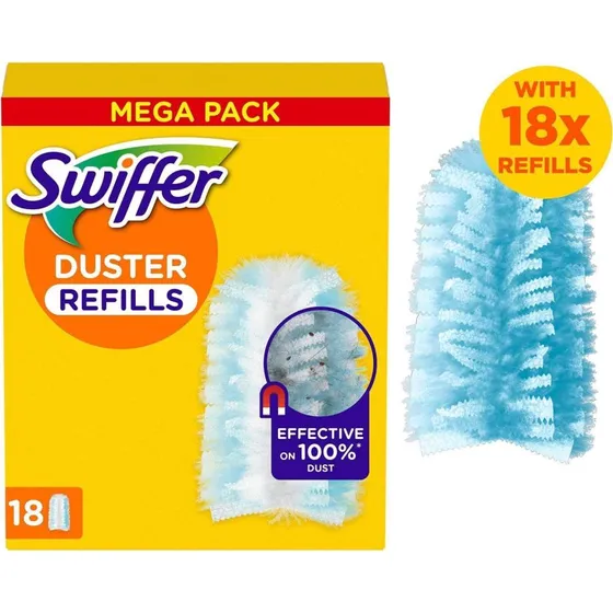 Swiffer Duster Refills 18 stk. – Fanger støv, snavs og dyrehår