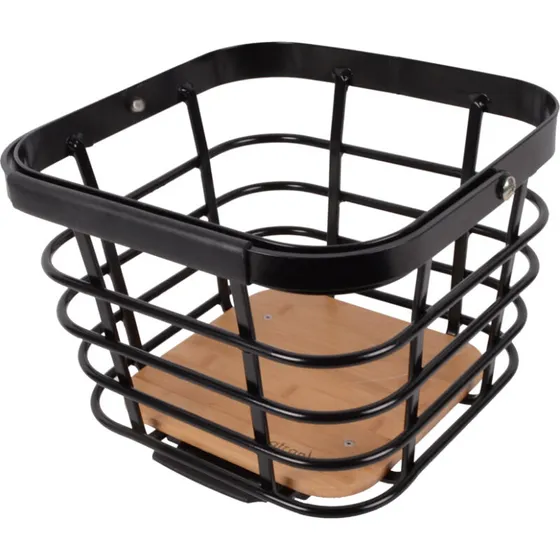 AtranVelo QB Square AVS cykelkurv (træ/aluminium)