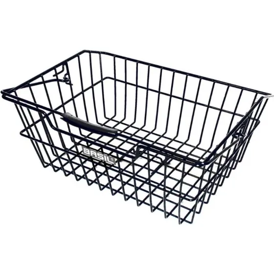 Basil Cairo Luxe 22L cykelkurv til bagagebærer – sort