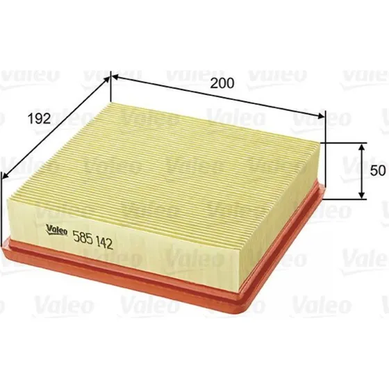VALEO Luftfilter 585142 til Honda CIVIC, CR-V, HR-V