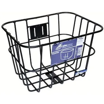 Bike Partner Roskilde Frontkurv 27 L, Sort (med beslag)