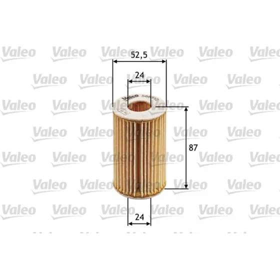 VALEO Oliefilter 586512 til Renault Clio II, Kangoo, Twingo I