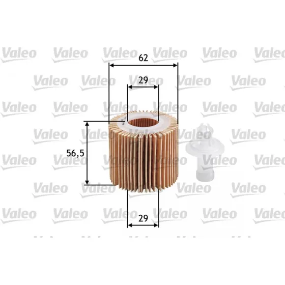 VALEO Oliefilter 586583 til Toyota, Subaru, DAIHATSU