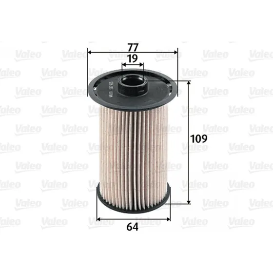 VALEO Brændstofilter 587925 til FORD 5M5Q9176AA