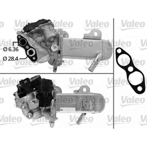 VALEO EGR-modul 700451 til FIAT, TOYOTA, PEUGEOT