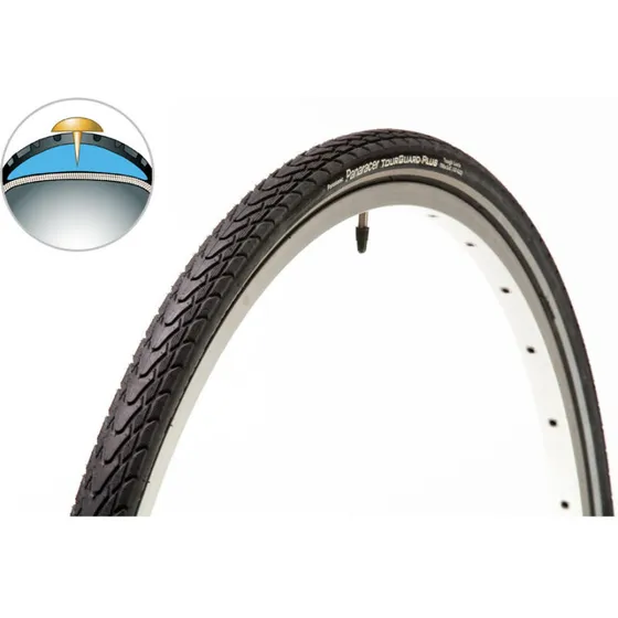 Panaracer Tourguard+ 700x32C kanttrådsdæk med refleks