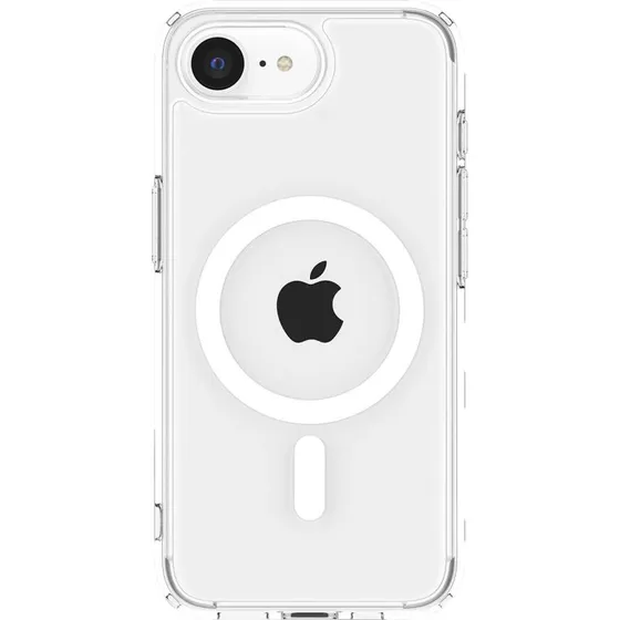 Spigen Ultra Hybrid MagSafe - Transparent Hvid - iPhone 17e/16e