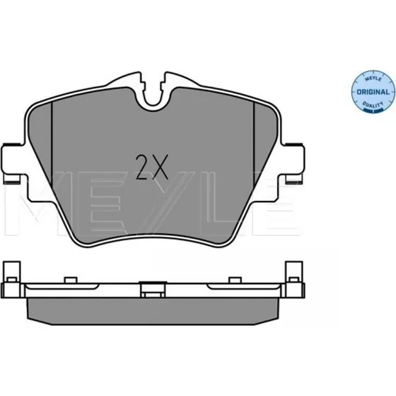 MEYLE Bremseklodser 025 256 1718 til BMW & MINI