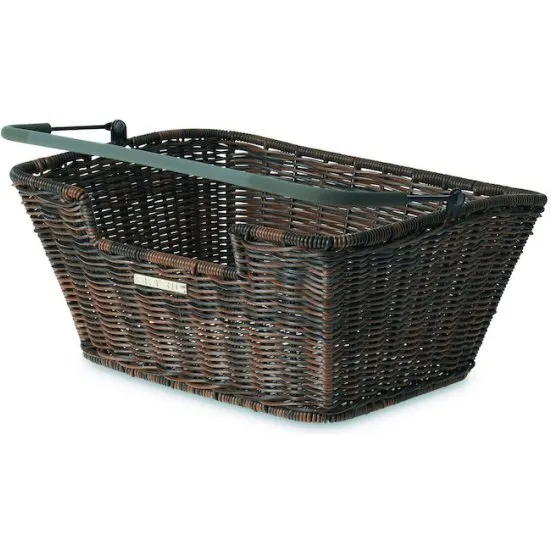 Basil Capri-Rattan bagkurv, brun