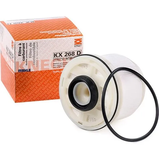MAHLE KX 268D Brændstoffilter, 82 mm, 77,2 mm høj