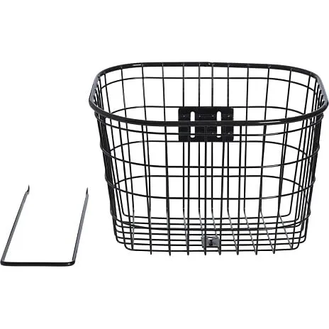 SCO cykelkurv, frontmontering - sort