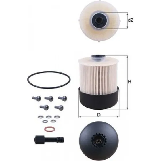 MAHLE ORIGINAL KX 338/28D Brændstoffilter