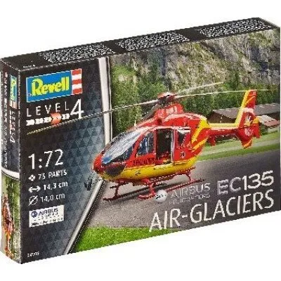 Revell EC135 Air-Glaciers 1:72 Level 4 Byggesæt