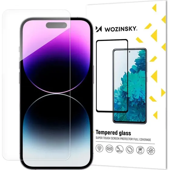Wozinsky Skærmbeskytter 9H Transparent til iPhone 16 Pro Max