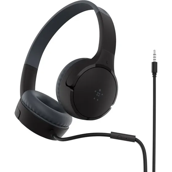 Belkin SoundForm Mini Hovedtelefoner Sort
