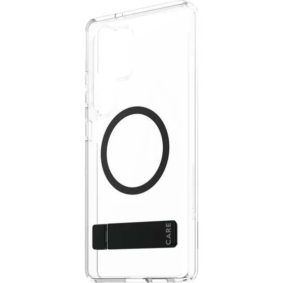PanzerGlass CARE Feature Case Transparent med Kickstand til Samsung S25 Ultra