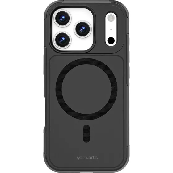 4smarts Defend Cover til iPhone 17 Pro, Sort, MagSafe Kompatibel