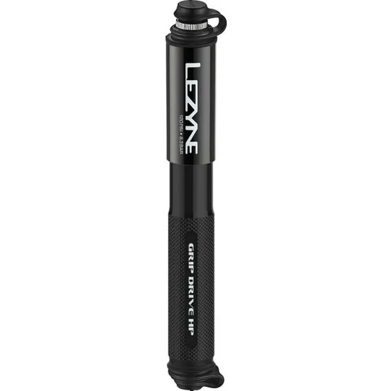 Lezyne Grip Drive S Mini pumpe, sort