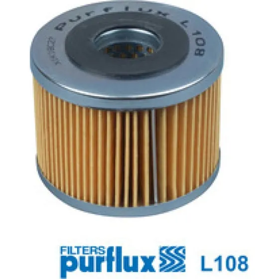PURFLUX Oliefilter L108 til CITROËN, 64 mm høj, 81 mm yderdiameter