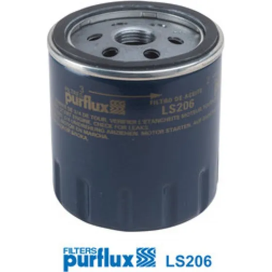 PURFLUX Oliefilter LS206 til OPEL, CHEVROLET, DAIHATSU