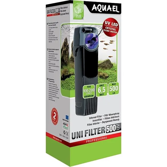 AquaEl Unifilter 500 UV indvendigt filter