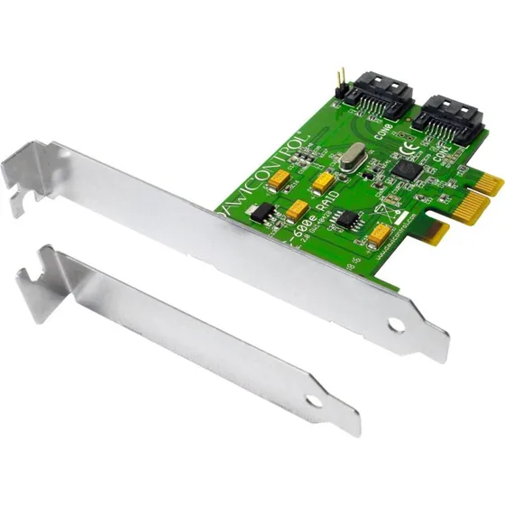 Dawicontrol DC-600e RAID PCIe 2.0 SATA-controller 6 Gbit/s (lav profil)