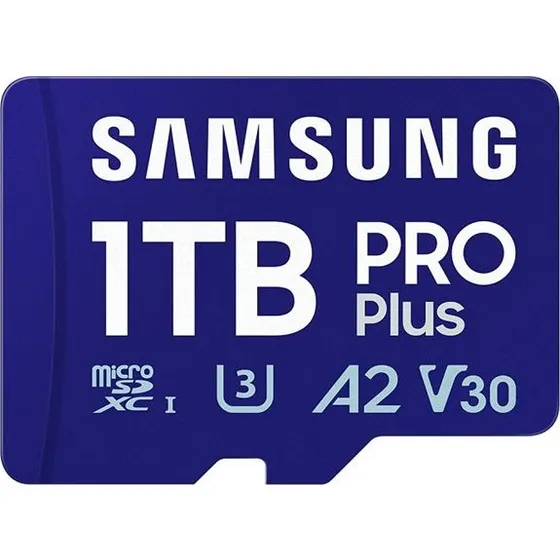 Samsung Pro Plus 1TB microSDXC UHS-I, 180MB/s, blå