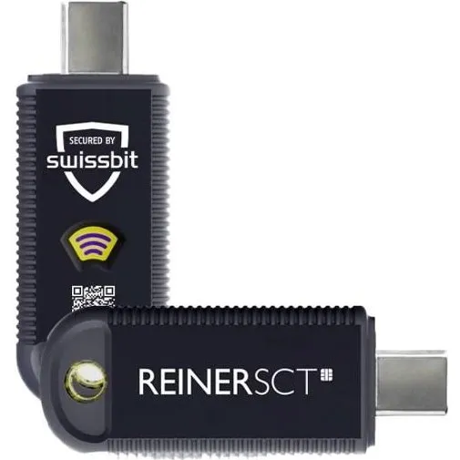 REINER SCT FIDO Stick Pro USB-C NFC, sort