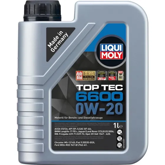 LIQUI MOLY TOP TEC 6600 0W-20 1L