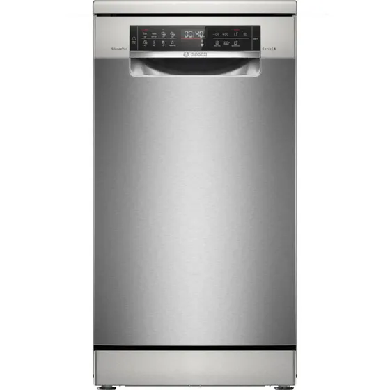 Bosch Serie 6 SPS6EMI21E Opvaskemaskine 45 cm Børstet Stål Klasse B