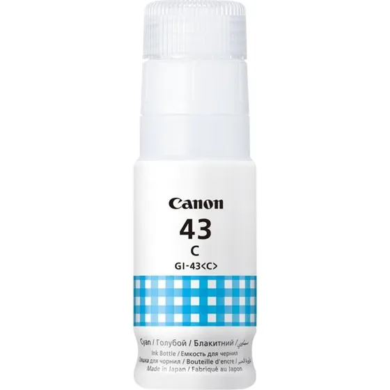 Canon GI-43 C Cyan Blækrefill 4672C001