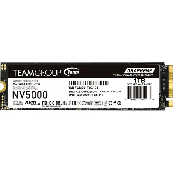 Team Group NV5000 SSD 1TB M.2 NVMe PCIe 4.0