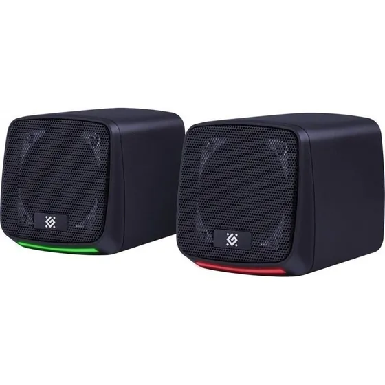 Defender J3 2.0 PC Højttalere 6W USB Sort med LED