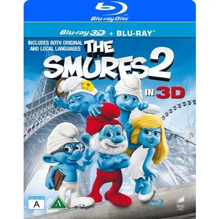 Smølferne 2 (3D) - Blu-ray