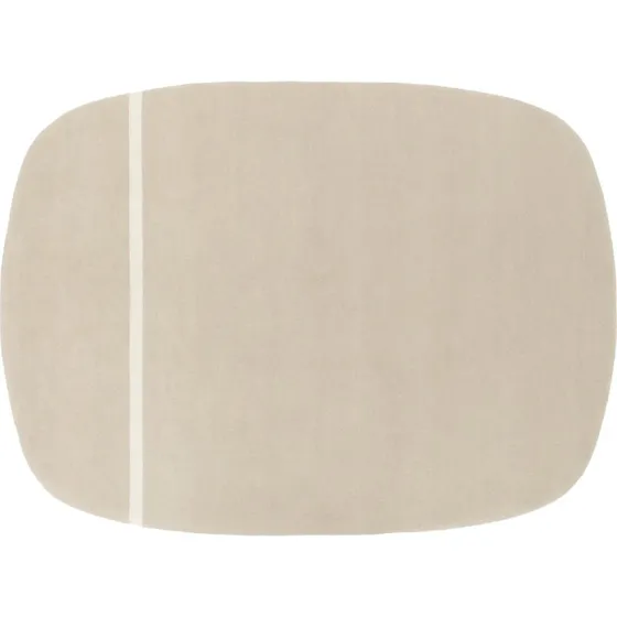 Normann Copenhagen Oona tæppe 175x240 cm Sand
