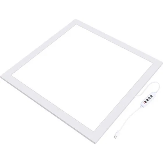 Puluz PU5139 Skyggeløs LED Lyspanel 1200lm 33,3x33,3 cm