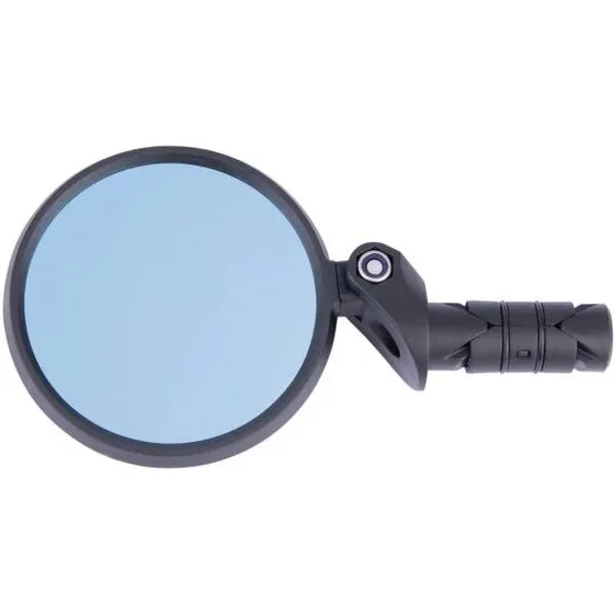 Contec E-View XS cykelspejl, Ø65 mm linse, klemme Ø16 mm, sort