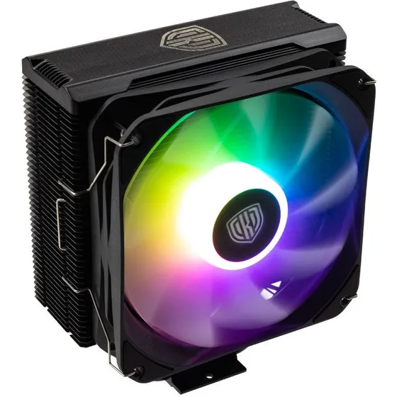 Kolink Umbra EX180 ARGB CPU-køler 120 mm, sort, AM5 kompatibel