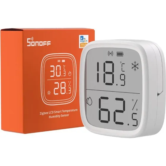 Sonoff SNZB-02D ZigBee Temperatur- og Fugtighedssensor