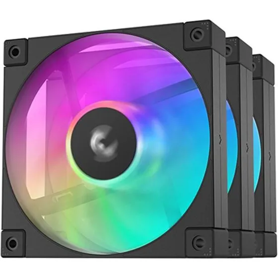 DeepCool FD12 ARGB 120mm Blæsersæt, 3 stk., Sort