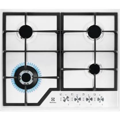 Electrolux EGS6436WW Gaskomfur 60 cm Hvid