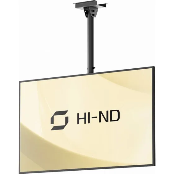 HI-ND Fladt panel monteringskomponent, sort, 32"-65"