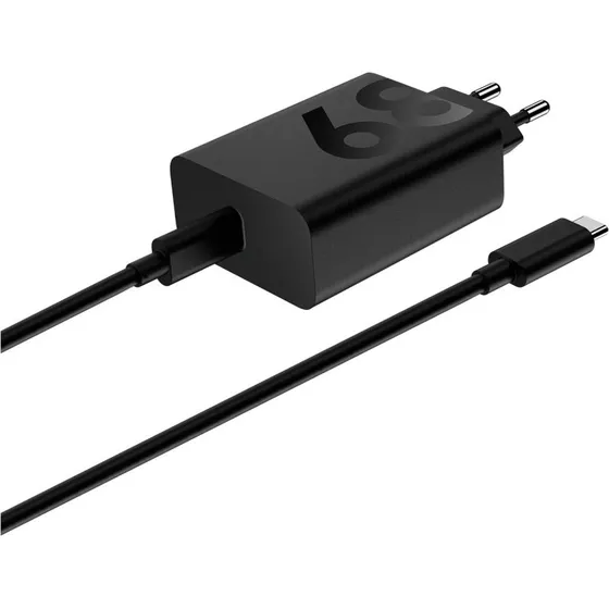 Motorola TurboPower 68W USB-C Hurtigoplader, sort